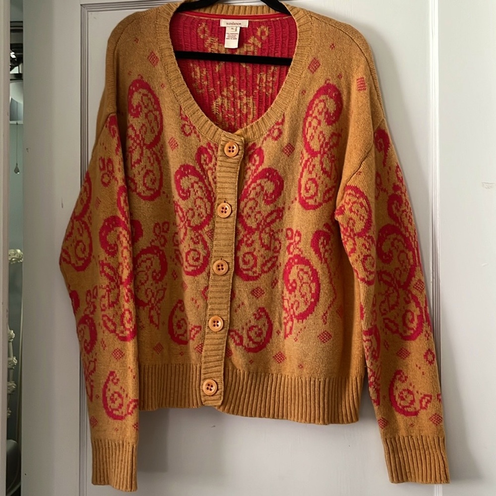 Sundance Lambswool Cardigan